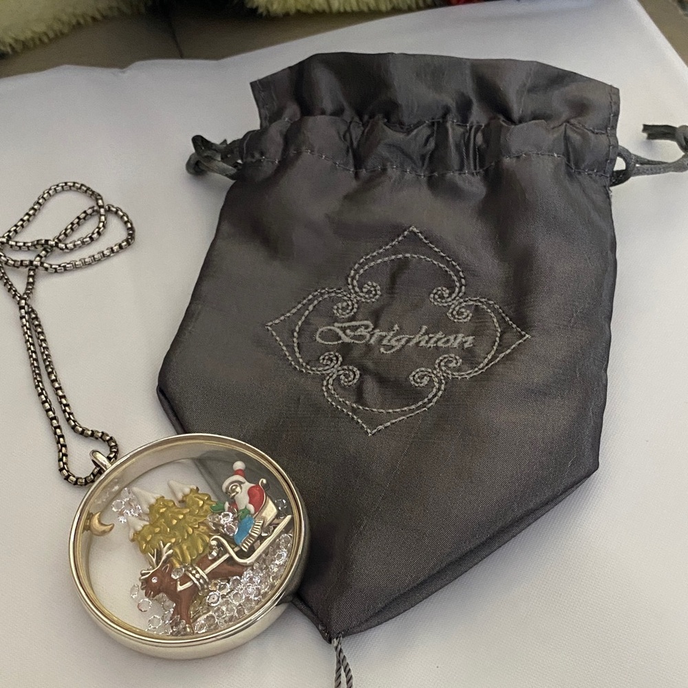 Brighton Silver and Gold Holiday Necklace